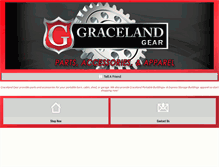 Tablet Screenshot of gracelandgear.com